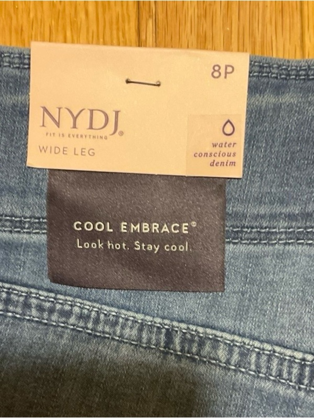 NYDJ Cropped Wide Leg Petite Jeans - 🔥 NWT!!! - Picture 12 of 14